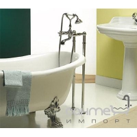 Смеситель для ванны напольный, хром-золото Webert Ottocento OT720801.017