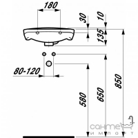 Мини-раковина Laufen Traisen 11193.3 (матовый)