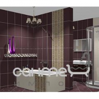 Плитка Paradyz Kashmire Viola Inserto Paski