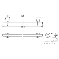 Тримач для рушника HANSA 51280970