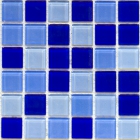 Китайская мозаика 114488 голубой 20листов 30x30