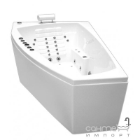 Правостороння гідро-аеромасажна ванна Aquator Vincent 160 Комбі (632)
