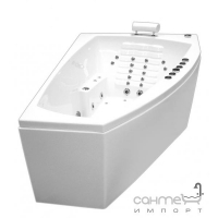 Лівостороння гідро-аеромасажна ванна Aquator Vincent 170 Комбо (645)