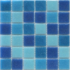 Мозаика Stella De Mare R-MOS B31323335 микс голубой 4 (на сетке) 