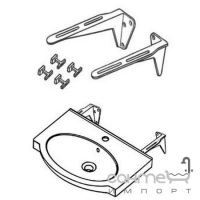 Кронштейны для раковины Ido 61018-01 (пара)
