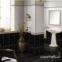 Плитка CERAMICA DE LUX G30619 MARMI NEGRO (под мрамор)