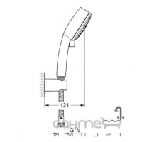 Душовий гарнітур Grohe Tempesta New 27588000