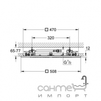 Потолочный душ GROHE Rainshower F-Series 27286000