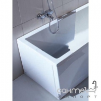 Передня панель прямокутної ванни 180х50 Sanitana Cubic B180SCB біла