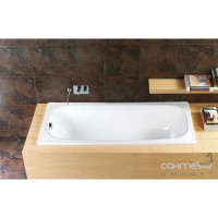 Стальная ванна прямоугольная 105х70 Sanitana Europa Mini B05NMB с сиденьем