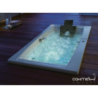 Гідромасажна прямокутна ванна 180х100 Sanitana Quattro Hid Digital H180100Q10C0