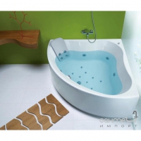 Гідромасажна кутова ванна 135х135 Sanitana Trevo Hid Digital H35TV