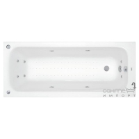 Гідромасажна прямокутна ванна 160х70 PoolSpa Klio SX1 PHP66..SX1C0000
