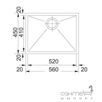 Кухонная мойка Franke Planar PPX 110-52 122.0203.471