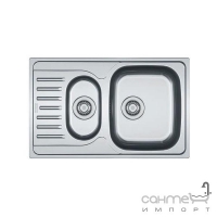 Кухонна мийка Franke Polar PXL 651-78 декор + змішувач Narew 35 + сифон 101.0265.024