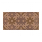 Плитка Paradyz Sabro Brown Inserto Drykowane Geometryk