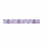 Плитка Paradyz Palette Viola Listwa Kwiaty (кафель с цветами)