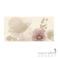 Плитка Paradyz Palette Bianco Inserto A (квіти)