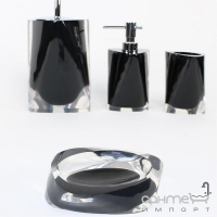 Склянка Gedy Twist 4698-14 колір чорний