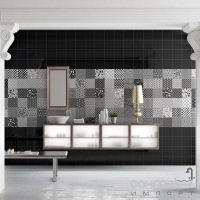Плитка APARICI GLAM DECOR MIX декор (с чёрно-белыми фото)