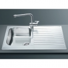 Кухонна мийка Smeg Piano LPD861D н/с дзеркальне полірування крило праворуч