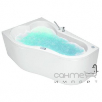 Гідромасажна асиметрична ванна 150х100 PoolSpa Leda PLATINUM PHAE4..SPLC0000 права