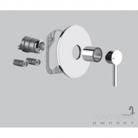 Змішувач вбудований, зовнішня частина Gessi Universal Box 37772/031