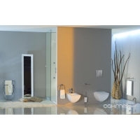 Настенный держатель для туалетной бумаги вертикальный или горизонтальный Gessi Mimi 33255/149 Finox 