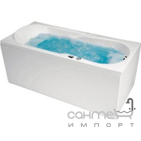 Гидромассажная прямоугольная ванна 160х75 PoolSpa Muza XL SILVER 2 PHPL7..SS2C0000