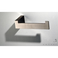 Настінний тримач для туалетного паперу вертикальний або горизонтальний Gessi Rettangolo 20855/149 Finox