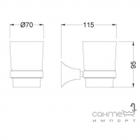 Стакан Yatin Pure 7027011