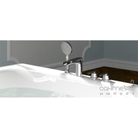 Смеситель для ванны каскадный врезной с ручным душем VitrA T4 A41283 хром