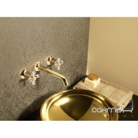 Смеситель напольный для ванны без душевой лейки VitrA Juno A4085223 золото