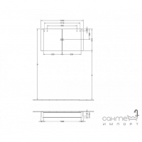 Зеркальный шкаф Villeroy&Boch My View A388C0FT