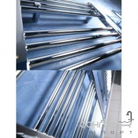 Стальной полотенцесушитель Radox Premier XL 400x800 прямой профиль нержавеющая сталь
