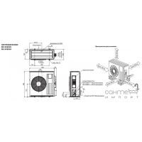 Спліт система Mitsubishi Electric MS-GF80VA/MU-GF80VA