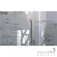 Мебель для ванной комнаты ADMC Серия D ADMC D-02