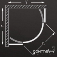 Душевая кабина KollerPool Proxima Line PXR2N/900