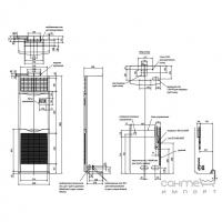 Підлоговий блок (колонний) Mitsubishi Electric PSA-P 100GA