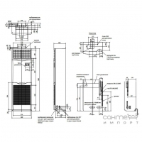 Напольный блок (колонный) Mitsubishi Electric PSA-P 100GA