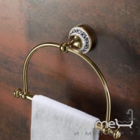 Кольцо для полотенец Devit Charlestone Ceramic 3060142G золото