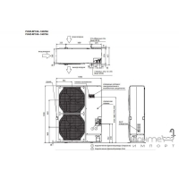 Наружный блок Mitsubishi Electric STANDARD Inverter PUHZ-RP 100VKA