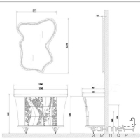 Мебель для ванной комнаты Godi Серия CT Godi CT-02