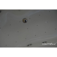 Прямокутна двомісна гідромасажна ванна Bisante Візаві 2xАС2 