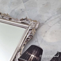 Зеркало в аллюминии для ванной комнаты Lineatre Concorde 28002 золото