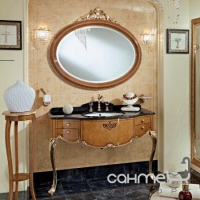 Овальное зеркало для ванной комнаты Lineatre Concorde 28005