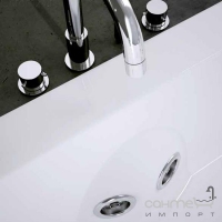 Гідромасажна прямокутна ванна Jacuzzi Aquasoul Extra Hydro Friendly вбудована без змішувача 9443-681