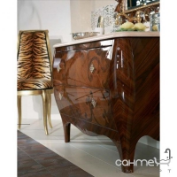 Комплект мебели для ванной комнаты Lineatre Ambra 88/1 палиссандр блестящий