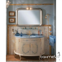 Зеркало для ванной комнаты Lineatre Louvre 93004 сусальное золото