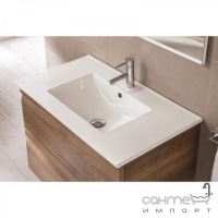 Комплект мебели для ванной комнаты Royo Group Bannio Conjunto 80 Cerezo 2C VITALE 48543 вишня
